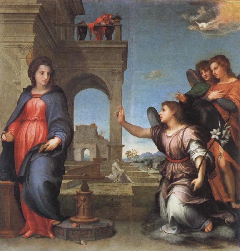 Andrea del Sarto The Annunciation